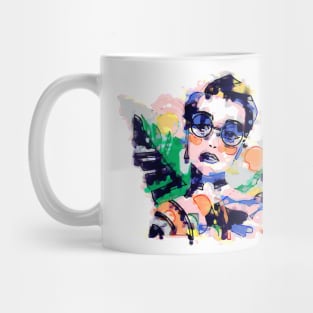 Abstract Girl Mug